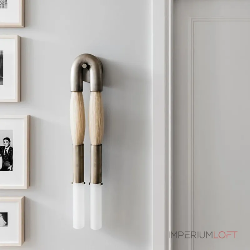 Настенный светильник BRUSH LUMEN Nickel от ImperiumLoft Настенный светильник BRUSH LUMEN Nickel от ImperiumLoft