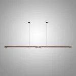 Подвесной светильник JIYI HIRATA A P2 Walnut L220 от ImperiumLoft