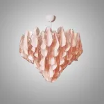 Люстра Veiled Light Pink D55 от ImperiumLoft