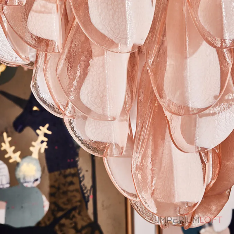 Люстра Veiled Light Pink D55 от ImperiumLoft