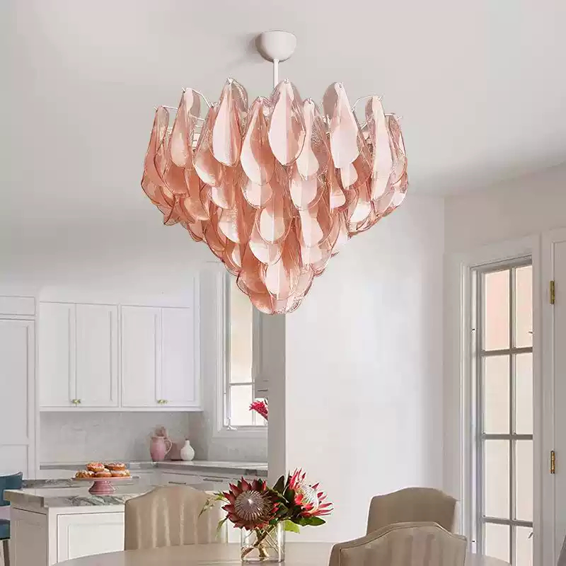 Люстра Veiled Light Pink D55 от ImperiumLoft