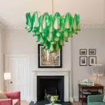 Люстра Veiled Light Green D78 от ImperiumLoft