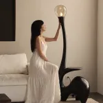 Торшер WHITY LILY Elephant оригинальной формы от ImperiumLoft