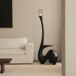 Торшер WHITY LILY Elephant оригинальной формы от ImperiumLoft