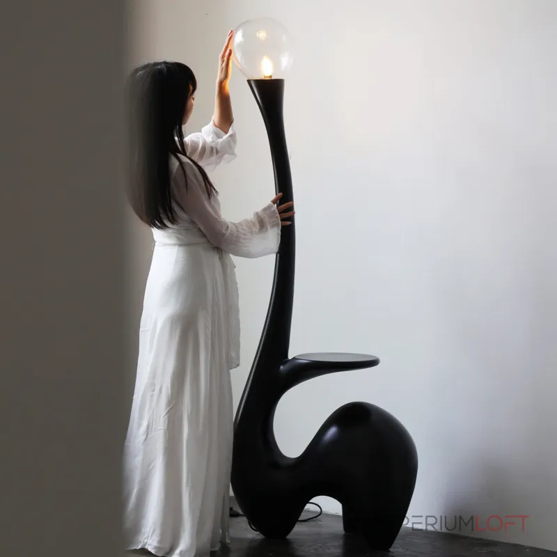 Торшер WHITY LILY Elephant оригинальной формы от ImperiumLoft Торшер WHITY LILY Elephant оригинальной формы от ImperiumLoft