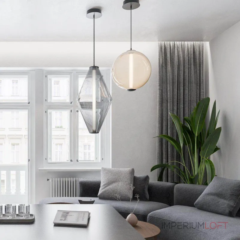 Подвесной светильник Buoy Sphere B Clear от ImperiumLoft