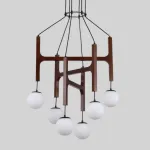 Люстра Sphere Hanger Brown P6 от ImperiumLoft