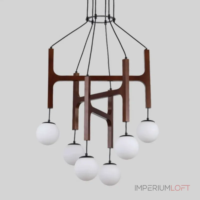 Люстра Sphere Hanger Brown P6 от ImperiumLoft Люстра Sphere Hanger Brown P6 от ImperiumLoft