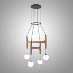 Люстра Sphere Hanger Brown P4 от ImperiumLoft