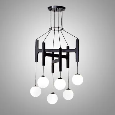 Люстра Sphere Hanger Black P6