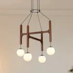 Люстра Sphere Hanger Brown P4 от ImperiumLoft