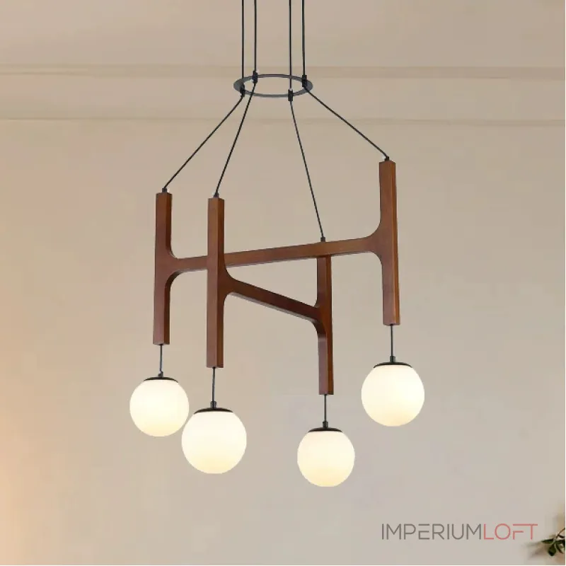 Люстра Sphere Hanger Brown P4 от ImperiumLoft