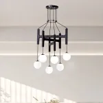 Люстра Sphere Hanger Black P6 от ImperiumLoft