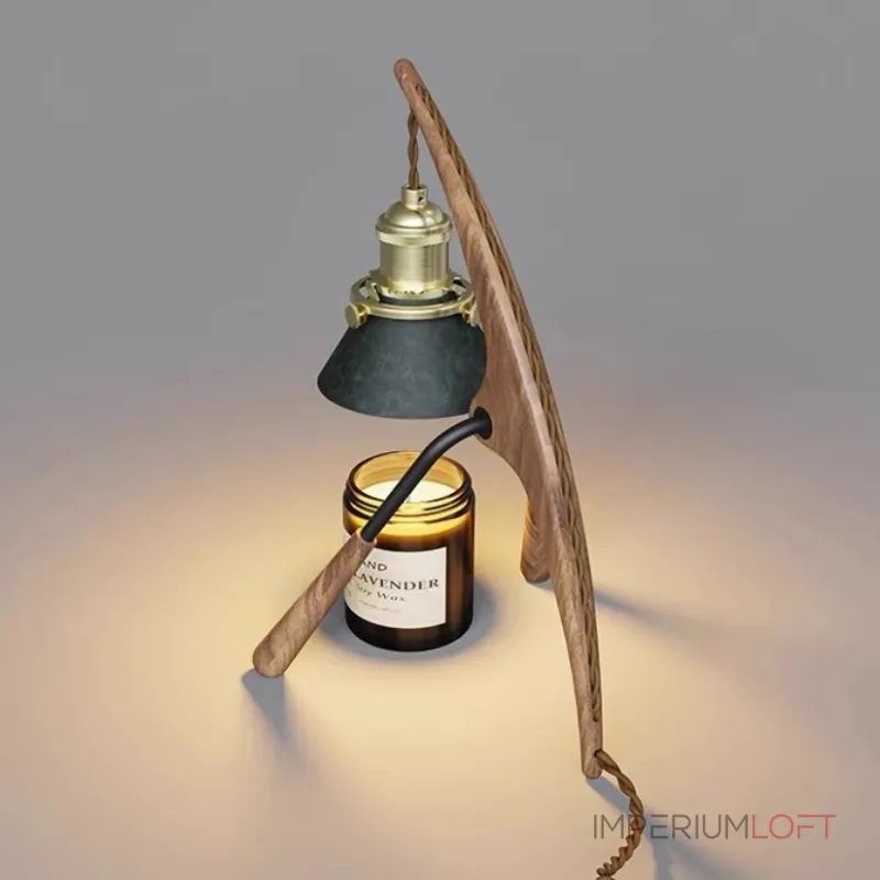 Настольная лампа Amber Tend для ароматических свечей с треногой от ImperiumLoft