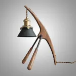 Настольная лампа Amber Tend для ароматических свечей с треногой от ImperiumLoft