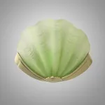 Настенный светильник Glass Shell Green от ImperiumLoft