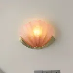 Настенный светильник Glass Shell Pink от ImperiumLoft