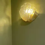 Настенный светильник Glass Shell Clear от ImperiumLoft