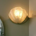 Настенный светильник Glass Shell Pink от ImperiumLoft