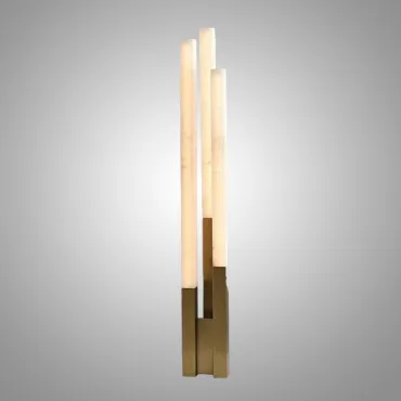 Торшер Trio Aura Gold мрамор Торшер Trio Aura Gold мрамор