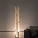 Торшер Trio Aura Gold мрамор от ImperiumLoft