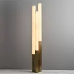 Торшер Trio Aura Gold мрамор от ImperiumLoft