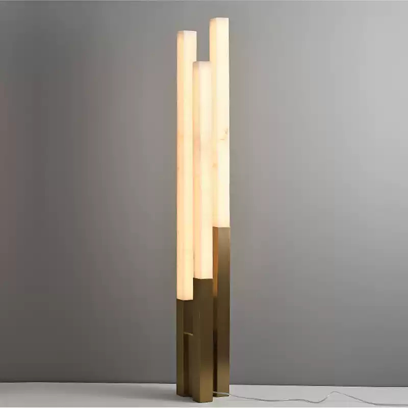 Торшер Trio Aura Gold мрамор от ImperiumLoft Торшер Trio Aura Gold мрамор от ImperiumLoft