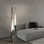 Торшер Trio Aura Black мрамор от ImperiumLoft