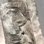 Настенный светильник Frosted Ray Bronze от ImperiumLoft