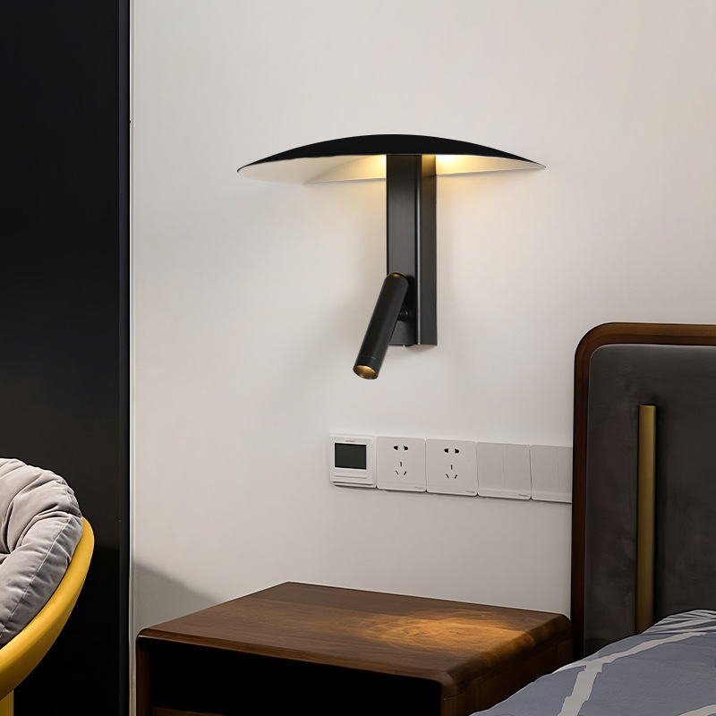 Настенный светильник Dome Beam Black от ImperiumLoft