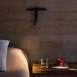 Настенный светильник Dome Beam Black от ImperiumLoft