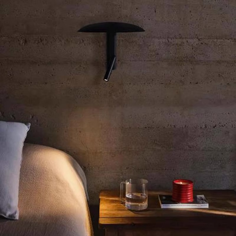 Настенный светильник Dome Beam Black от ImperiumLoft