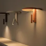 Настенный светильник Dome Beam Black от ImperiumLoft