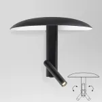 Настенный светильник Dome Beam Black от ImperiumLoft