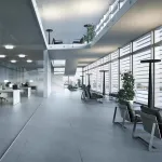 Торшер Slim Dome в современном стиле от ImperiumLoft
