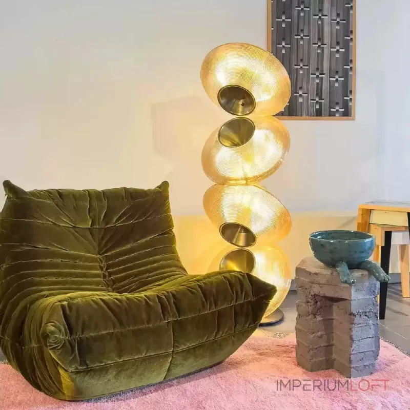 Торшер Astington Whirl P4 в оригинальном стиле от Vinsa Торшер Astington Whirl P4 в оригинальном стиле от Vinsa