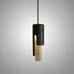 Подвесной светильник Stone Drop B с мраморными плафоном от Vinsa