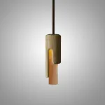 Подвесной светильник Stone Drop C с мраморными плафоном от Vinsa