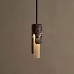 Подвесной светильник Stone Drop D с мраморными плафонами от Vinsa