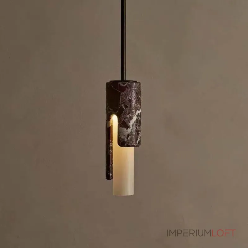 Подвесной светильник Stone Drop D с мраморными плафонами от Vinsa