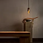 Подвесной светильник Stone Drop D с мраморными плафонами от Vinsa