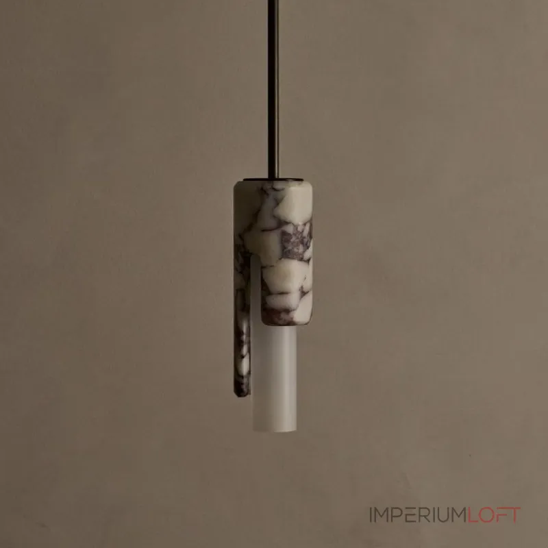 Подвесной светильник Stone Drop A с мраморными плафоном от Vinsa