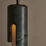 Подвесной светильник Stone Drop B с мраморными плафоном от Vinsa