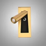 Настенный светильник Zhongy Gold с поворотным плафоном от Vinsa