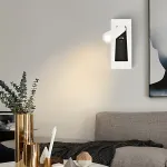 Настенный светильник Zhongy White с поворотным плафоном от Vinsa