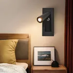 Настенный светильник Zhongy Black с поворотным плафоном от Vinsa