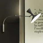 Настенный светильник Duo Play Grey с проводом и гибким механизмом от Vinsa