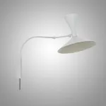 Настенный светильник Duo Play White с гибким механизмом от Vinsa