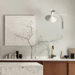 Настенный светильник Duo Play White с проводом и гибким механизмом от Vinsa