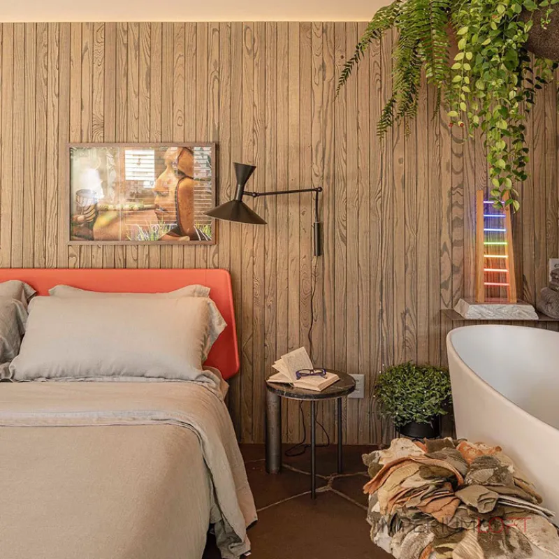 Настенный светильник Duo Play Black с гибким механизмом от Vinsa Настенный светильник Duo Play Black с гибким механизмом от Vinsa